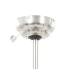 Petromila vidaXL Ozdobný stropný ventilátor s osvetlením 128 cm biely