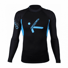 Hiko Pánske neoprénové tričko SYMBIO, dlhý rukáv modrá/čierna S