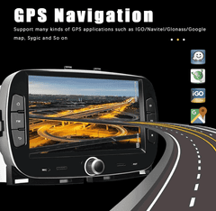 Podofo 7" Autorádio pre Fiat 500 2016-2019 Android s GPS navigáciou, WIFI, USB, Bluetooth, Android rádio Fiat 500 2016-2019