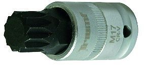 TRIUMF Hlavica zástrčná 1/2", XZN M17 x 60 mm, tvrdená