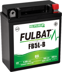 Fulbat Gélový akumulátor FB5L-B GEL (YB5L-B GEL)