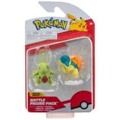 Jazwares Pokémon akčný Larvitar a Cyndaquil 5 cm