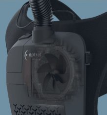 Filtrácia Optrel SWISS AIR komplet s kontrolným panelom a batohom čierna