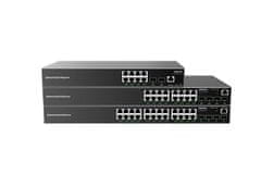 Grandstream GWN7802P Managed Network PoE Switch 16 1Gbps portov s PoE, 4 SFP portami