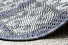 Dywany Łuszczów Kusový koberec Sion Sisal Aztec 3007 blue/pink/ecru – na von aj na doma 140x190