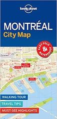 Lonely Planet WFLP Montreal City Map 1st edition