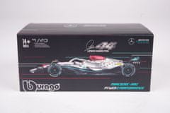 BBurago Kovový model Mercedes W13 - Lewis Hamilton (2022), 1:43 BBurago Signature