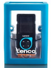 LENCO Xemio-768 Blue - MP3/MP4 prehrávač s Bluetooth a Micro SD kartou 8 GB v balení