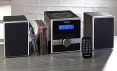 Denver MCA-230 - Mikrosystém s CD prehrávačom, PLL FM rádiom a vstupom AUX.