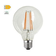 Diolamp LED Globe Filament žiarovka číra G95 10W/230V/E27/2700K/1220Lm/360°/Step Dim