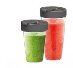 Magimix Magimix | ELM17243 Sada smoothie pohárov BlendCups | priesvitný plast