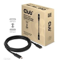 Club 3D Predlžovací kábel USB-C, 4K 60Hz (M/F) CAC-1529, 2m