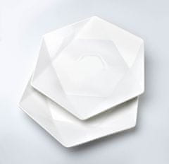 Affekdesign Sada jedálenských tanierov RALPH 2 ks biela