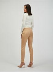 Orsay Béžové dámské skinny fit kalhoty Paul 38
