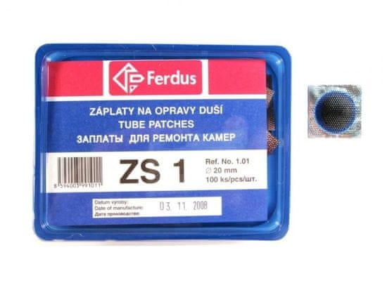 FERDUS záplaty ZS 1 20mm 100ks/1.90/ks