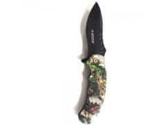 Kandar Skladací turistický nôž, viacfarebný, 23 cm T-1029