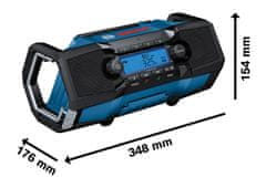 BOSCH Professional rádio GPB 18V-2 C bez akumulátora (0.601.4A3.000)