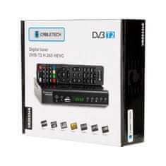Cabletech Tuner DVBT-T HEVC 265.H čierny URZ0336B