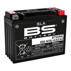 BS-BATTERY V továrni aktivovaný akumulátor BTX24HL (FA) (YTX24HL (FA)) SLA