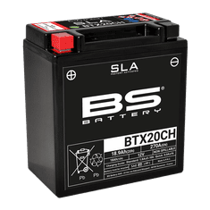 BS-BATTERY V továrni aktivovaný akumulátor BTX20CH (FA) (YTX20CH (FA)) SLA