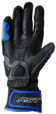 RST rukavice FULCRUM CE 3179 černo-modro-bielo-šedé 10/L