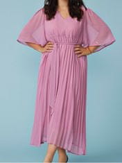 Only Carmakoma Dámske šaty CARCELINA Regular Fit 15295288 Ash Rose (Veľkosť XL)