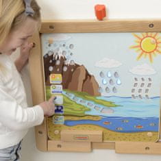 Masterkidz Montessori vzdelávacia tabuľa na cirkuláciu vody