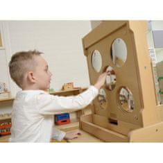 Masterkidz Senzorické nástenné hračky Zrkadlá Montessori
