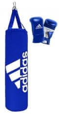 Adidas Blue Corner Boxing Kit (vrecko 18 kg+rukavice) Blue/White