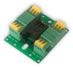 Tinycontrol káblový splitter senzorov DS18B20 pre LAN ovládač