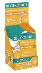 Geomar 120161 Energy boost Energizujúca pleťová maska s vitamínom C, zázvorom a BIO kurkumou 2x7,5ml