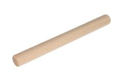 Čisté dřevo Valček na cesto bez rukoväte 44 cm