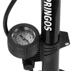 Springos Pumpa na bicykel s tlakomerom 11 bar SPRINGOS BA0045