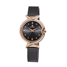 REWARD Dámske hodinky - čierna RD63075L-C + darček ZADARMO