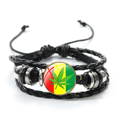 PREDATOR Q1 Kožený náramok Bob Marley - 2