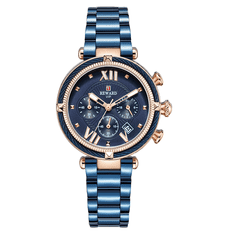 REWARD Dámske hodinky-modrá + dárek ZDARMA