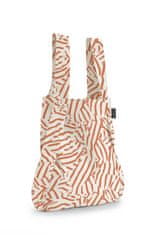 Notabag Kombinácia batohu a tašky - Peach Twist, oranžová/biela