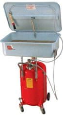 Torin BIG RED Pneumatické umývacia vaňa, s nádržkou, pojazdná, pre čistenie dielov