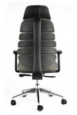 Mercury kancelárska stolička SPINE tmavo šedá s PDH