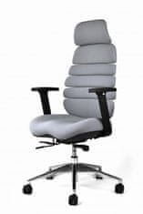 Mercury kancelárska stolička SPINE sivá s PDH