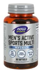 NOW Men's Active Sports Multi (multivitamín pre aktívnych mužov), 90 softgelových kapsúl