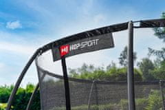 Hs Hop-Sport Trampolína 16 ft (488 cm) s vonkajšou sieťou Čierno/zelená