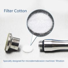 Optimus bavlnený filter do dermabrázie 10 mm 100 kusov