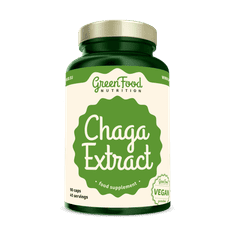 GreenFood Nutrition Chaga extract 90 kapsúl
