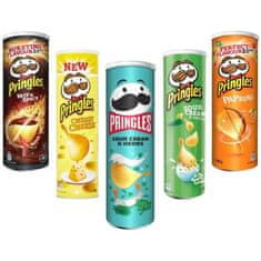 5x Pringles MIX rôzne druhy (5x165g)