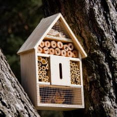ProGarden Domov Hotel Hniezdna Búdka Pre Hmyz Motýle Včely Prospešný Hmyz Drevené Kŕmidlo Dekoratívne, Závesné
