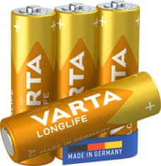 VARTA batérie Longlife AA, 4ks