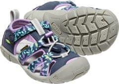 KEEN Detské sandále SEACAMP 1025136 black iris/african violet (Veľkosť 24)