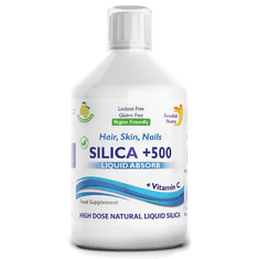 Swedish Nutra Silica +500 kremík s vitamínom C 500 ml