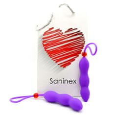 Saninex análny kolík s krúžkom na penis